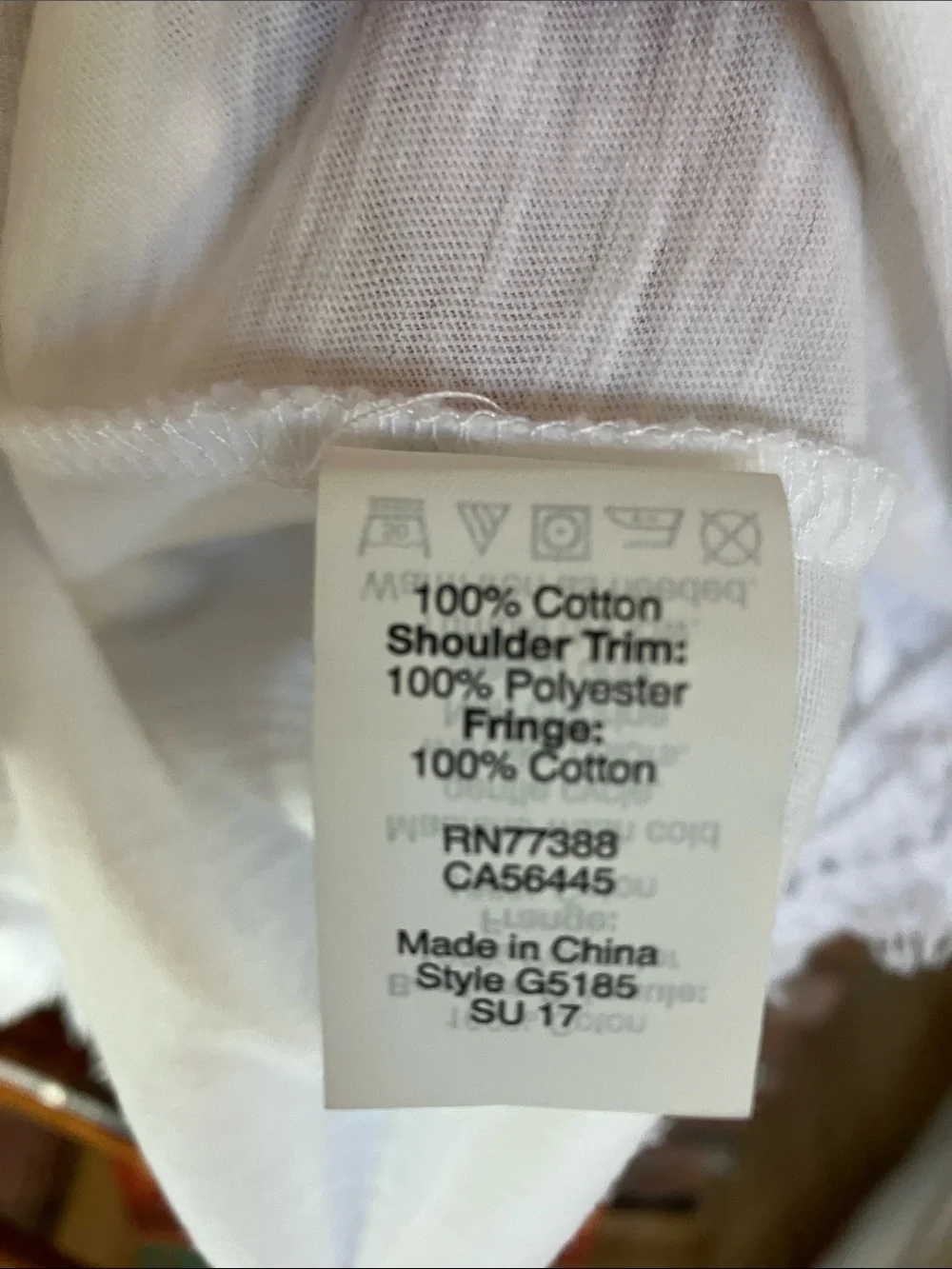J. Crew White Fringe-Trim Tank Top